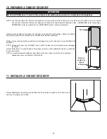 Предварительный просмотр 20 страницы Broan AEEW48SS Installation Use And Care Manual