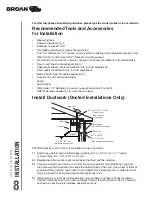 Предварительный просмотр 8 страницы Broan Alta ALT4 Series Installation Use And Care Manual