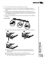 Предварительный просмотр 15 страницы Broan Alta ALT4 Series Installation Use And Care Manual