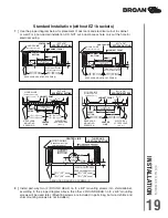 Предварительный просмотр 19 страницы Broan Alta ALT4 Series Installation Use And Care Manual