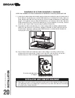 Предварительный просмотр 44 страницы Broan Alta ALT4 Series Installation Use And Care Manual