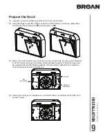 Предварительный просмотр 9 страницы Broan Antero CLSC230SS Installation Use And Care Manual