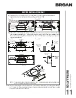 Предварительный просмотр 11 страницы Broan Antero CLSC230SS Installation Use And Care Manual