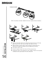 Предварительный просмотр 14 страницы Broan Antero CLSC230SS Installation Use And Care Manual