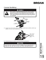 Предварительный просмотр 19 страницы Broan Antero CLSC230SS Installation Use And Care Manual