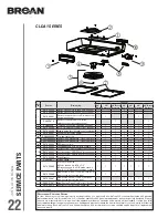 Предварительный просмотр 22 страницы Broan Antero CLSC230SS Installation Use And Care Manual