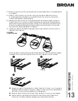 Предварительный просмотр 37 страницы Broan Antero CLSC230SS Installation Use And Care Manual