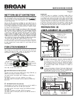 Preview for 8 page of Broan B3030SS Instructions Manual