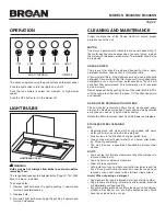 Предварительный просмотр 2 страницы Broan B5330SS Installation Instructions Manual