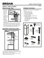 Предварительный просмотр 3 страницы Broan B5330SS Installation Instructions Manual