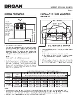 Предварительный просмотр 4 страницы Broan B5330SS Installation Instructions Manual