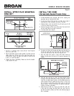 Предварительный просмотр 5 страницы Broan B5330SS Installation Instructions Manual