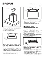 Предварительный просмотр 6 страницы Broan B5330SS Installation Instructions Manual