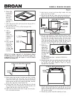 Предварительный просмотр 8 страницы Broan B5330SS Installation Instructions Manual