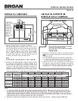 Предварительный просмотр 22 страницы Broan B5330SS Installation Instructions Manual