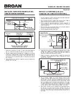 Предварительный просмотр 23 страницы Broan B5330SS Installation Instructions Manual