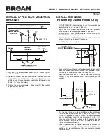 Предварительный просмотр 4 страницы Broan B5630SS Quick Start Manual