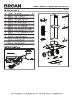 Предварительный просмотр 9 страницы Broan B5630SS Quick Start Manual