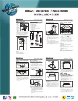 Предварительный просмотр 2 страницы Broan B58 Series Installation Manual