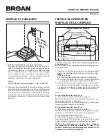 Preview for 21 page of Broan B5830SS Instructions Manual