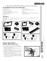 Предварительный просмотр 5 страницы Broan BBN2243SS Installation Instructions Manual