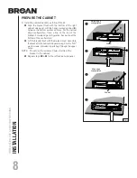 Предварительный просмотр 8 страницы Broan BBN2243SS Installation Instructions Manual