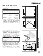 Предварительный просмотр 9 страницы Broan BBN2243SS Installation Instructions Manual