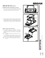 Предварительный просмотр 11 страницы Broan BBN2243SS Installation Instructions Manual