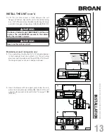 Предварительный просмотр 13 страницы Broan BBN2243SS Installation Instructions Manual