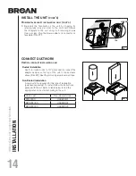 Предварительный просмотр 14 страницы Broan BBN2243SS Installation Instructions Manual