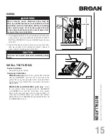 Предварительный просмотр 15 страницы Broan BBN2243SS Installation Instructions Manual