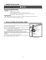 Предварительный просмотр 4 страницы Broan BC2130SS Installation Instructions Manual