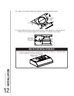 Предварительный просмотр 12 страницы Broan BCDA series Installation Use And Care Manual