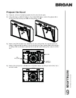 Предварительный просмотр 9 страницы Broan BCDF Series Installation Use And Care Manual