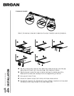 Предварительный просмотр 14 страницы Broan BCDF Series Installation Use And Care Manual