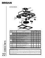 Предварительный просмотр 22 страницы Broan BCDF Series Installation Use And Care Manual