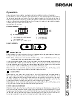 Предварительный просмотр 5 страницы Broan BCDF1 Series Installation Use And Care Manual