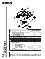 Предварительный просмотр 24 страницы Broan BCDF1 Series Installation Use And Care Manual