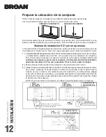 Предварительный просмотр 62 страницы Broan BCDF1 Series Installation Use And Care Manual