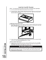 Предварительный просмотр 16 страницы Broan BCDJ Series Installation Use And Care Manual