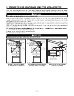 Preview for 4 page of Broan Best ACVWPD29 Installation Instructions Manual