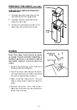 Предварительный просмотр 10 страницы Broan Best K29 User Manual