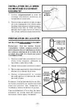 Предварительный просмотр 22 страницы Broan Best K29 User Manual