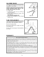 Предварительный просмотр 10 страницы Broan Best K30 User Manual