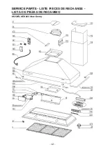 Preview for 42 page of Broan Best KEX222 Manual