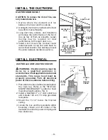 Предварительный просмотр 8 страницы Broan Best WC26I Owner'S Manual