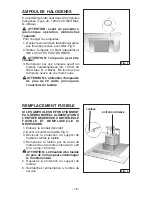 Предварительный просмотр 18 страницы Broan Best WC26I Owner'S Manual