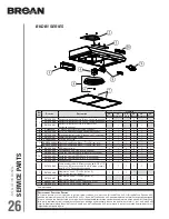 Предварительный просмотр 26 страницы Broan BKDB1 Installation Use And Care Manual