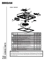 Предварительный просмотр 28 страницы Broan BKDB1 Installation Use And Care Manual