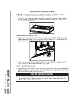 Предварительный просмотр 16 страницы Broan BKDJ1 Series Installation Use And Care Manual